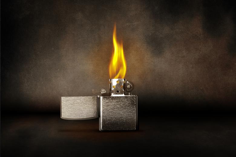 Free stock image of Lighter Flame created by Pixabay