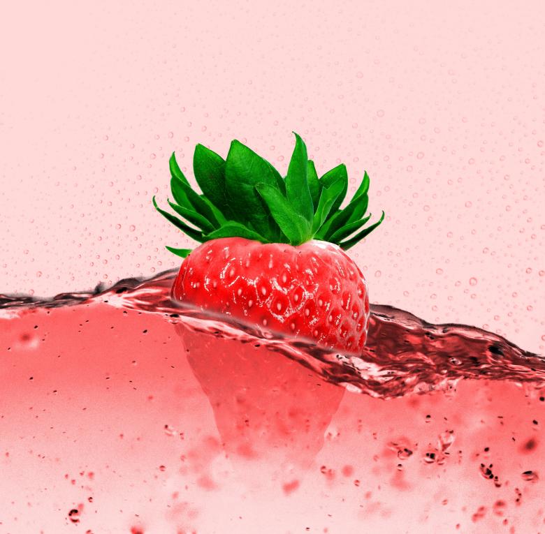 Free stock image of Strawberry Drink created by Pixabay