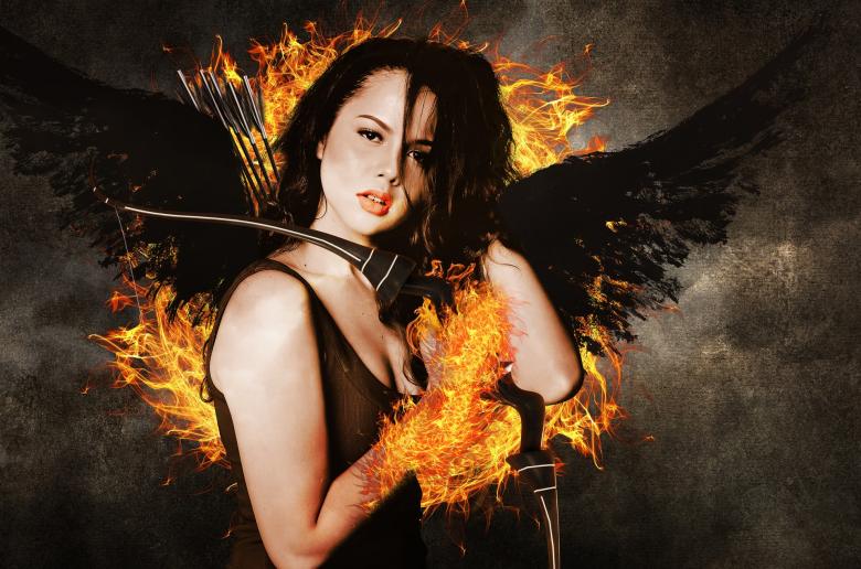 Free stock image of The Hunger Games created by Pixabay