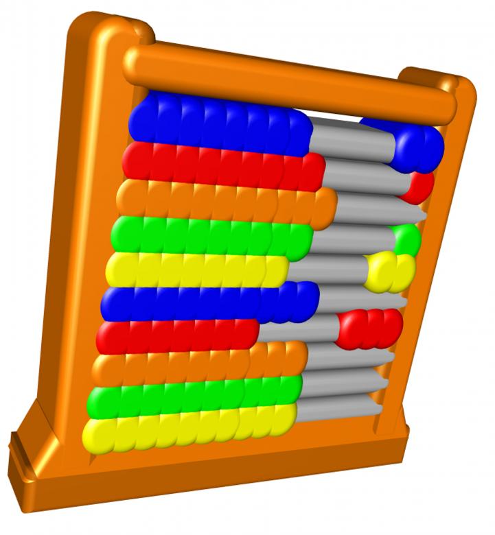 Free stock image of Abacus created by Pixabay