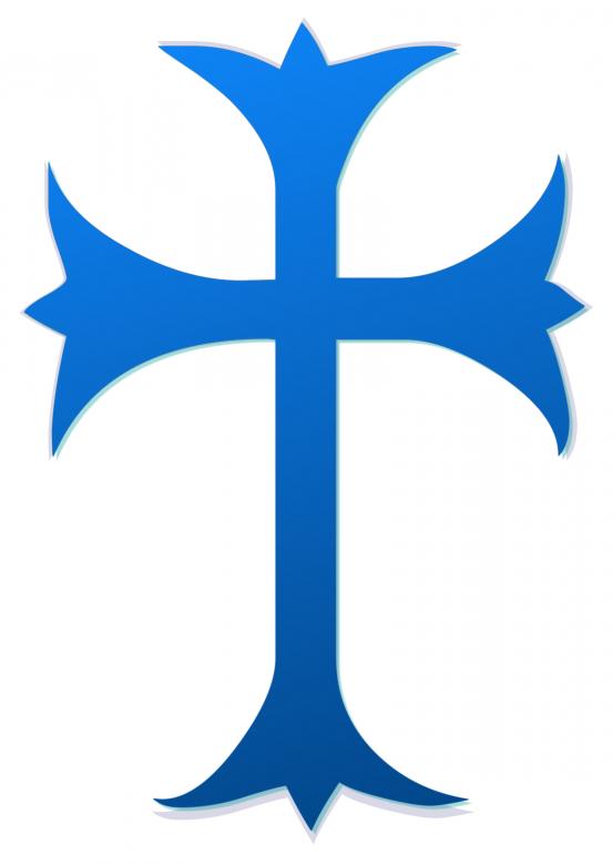 Free stock image of Blue Cross created by Pixabay