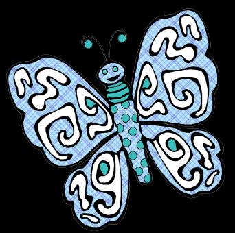 Free Stock Photo of Blue Butterfly