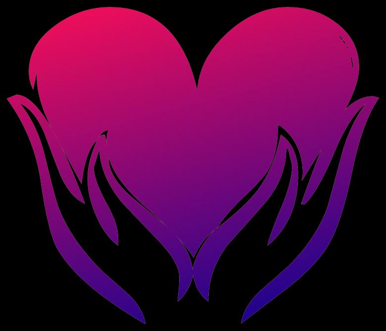 Free stock image of Graphical Heart created by Pixabay