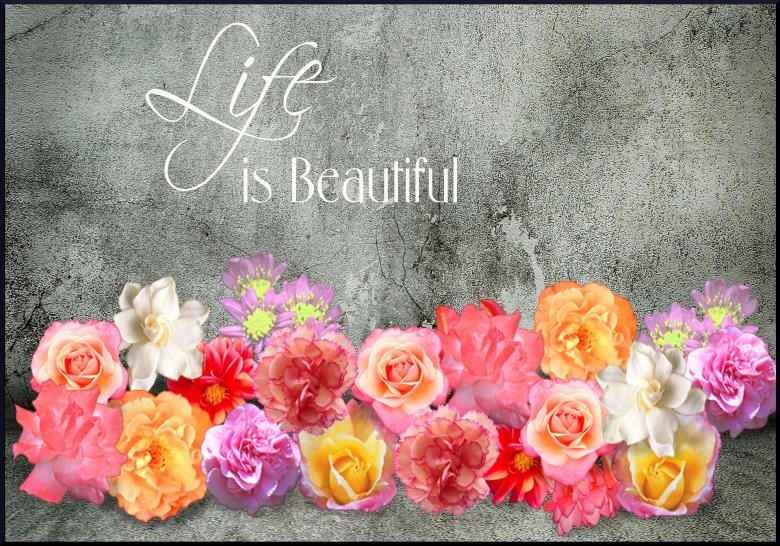 Free stock image of Life is Beautiful created by Pixabay