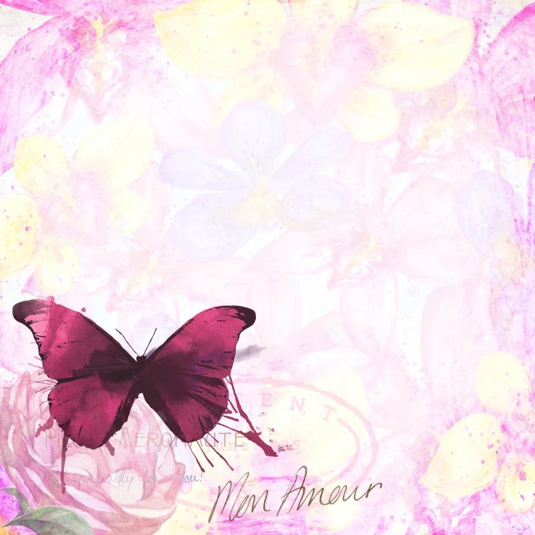 Free stock image of Pink Butterfly created by Pixabay