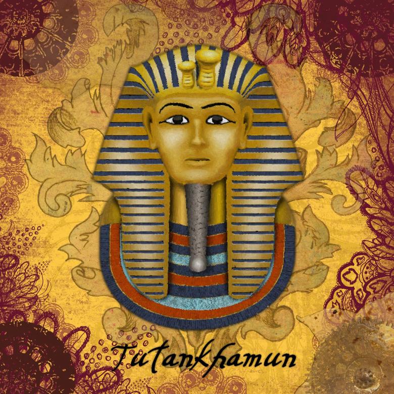 Free stock image of Tutankhamun created by Pixabay