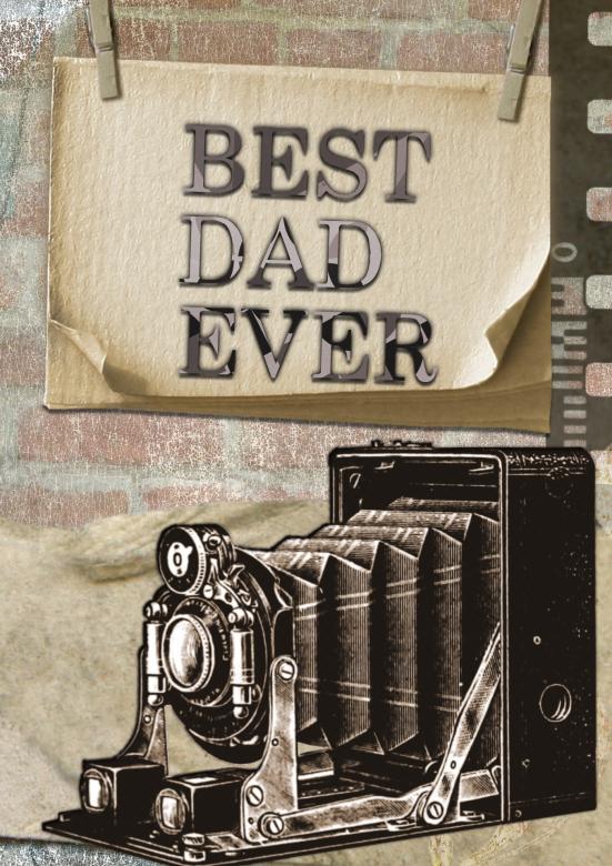 Free stock image of Best Dad created by Pixabay
