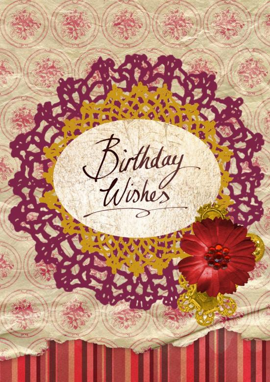 Free stock image of Birthday Card created by Pixabay