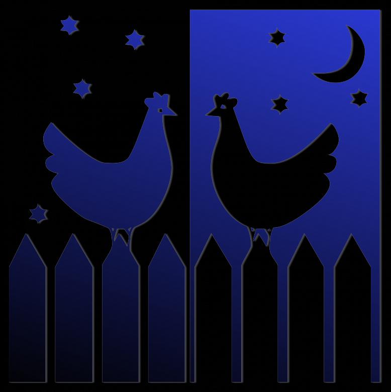 Free stock image of Chicken at Night n Day created by Pixabay