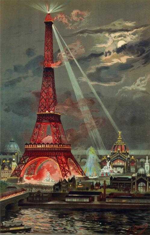 Free stock image of Eiffel Tower created by Pixabay