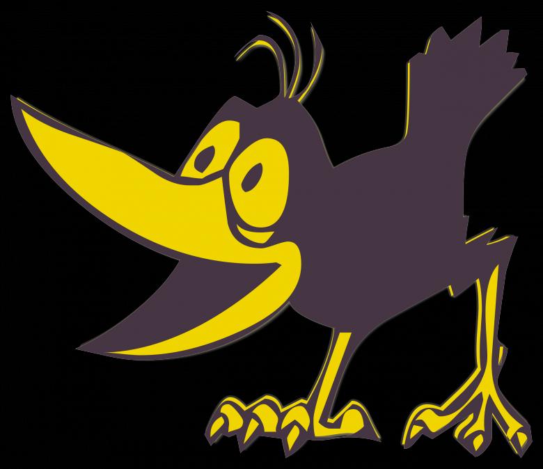 Free stock image of Funny Bird created by Pixabay