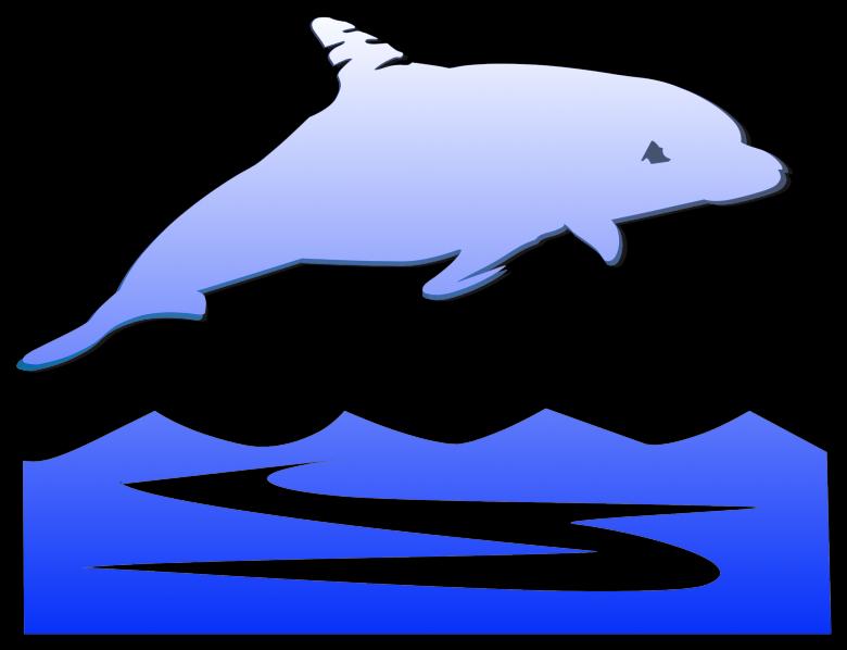Free stock image of Blue Dolphin created by Pixabay
