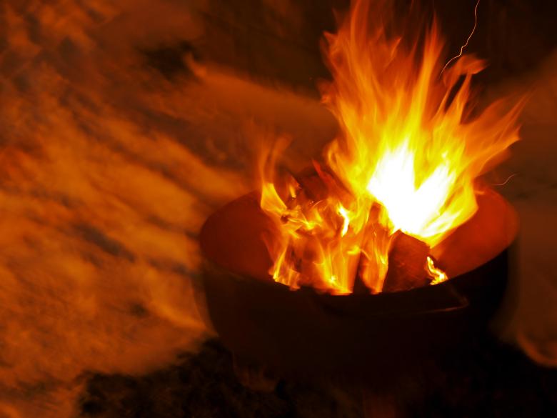 Free stock image of Fire created by Pixabay