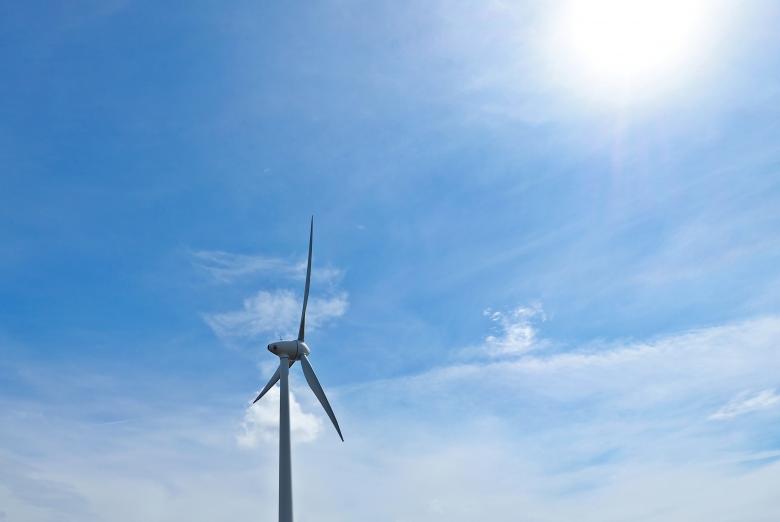 Free stock image of Windmill Against a Blue Sky created by Pixabay