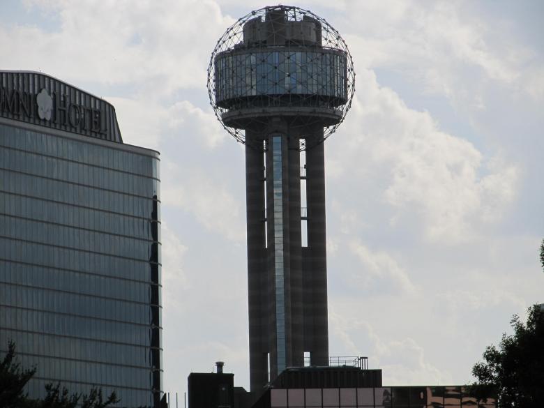 Free stock image of Reunion Tower created by Pixabay