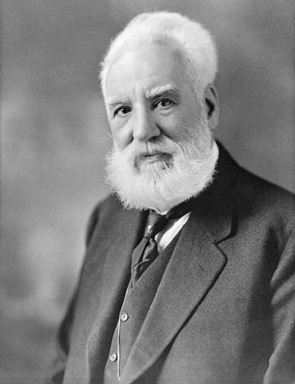 Free stock image of Alexander Graham Bell created by Pixabay