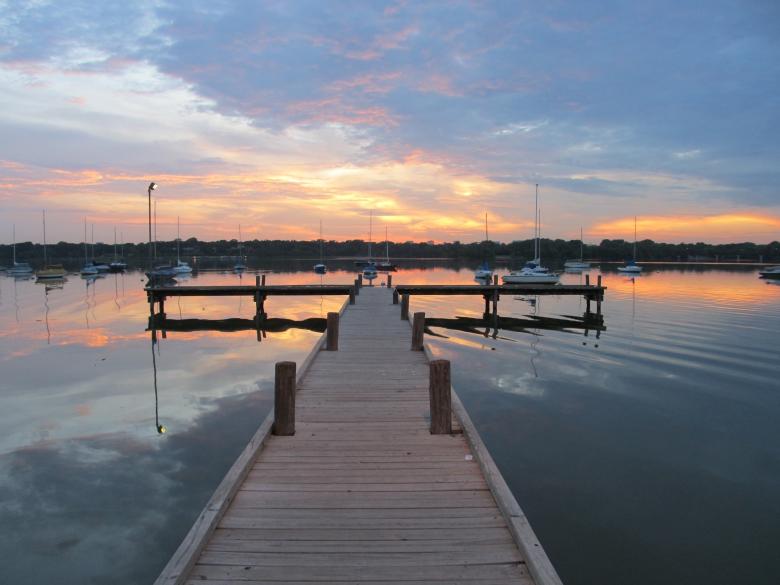Free stock image of Wooden Dock created by Pixabay