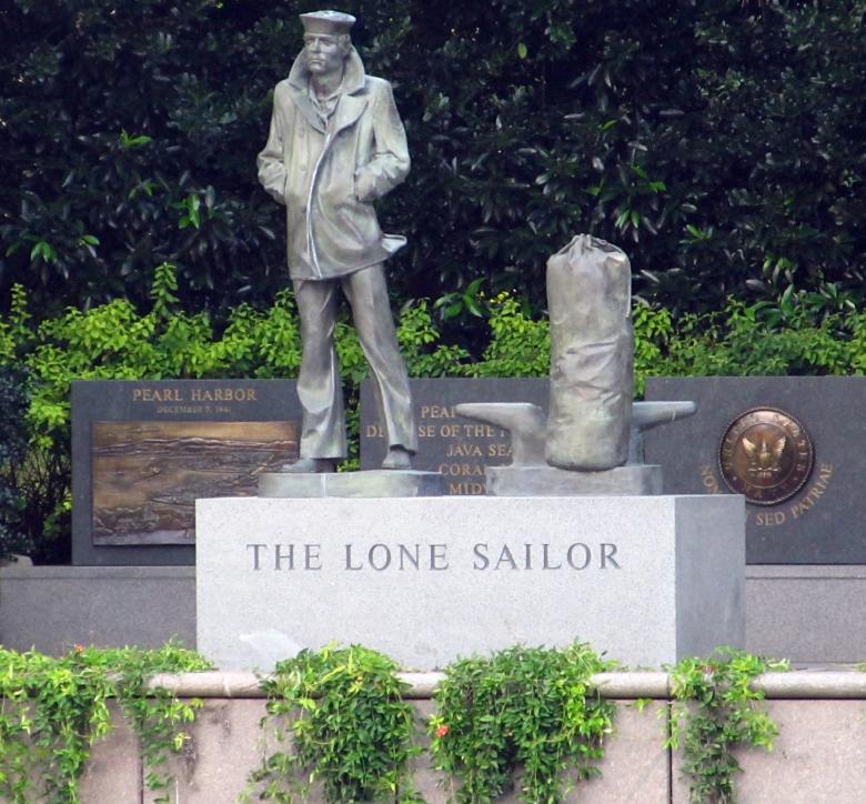 Free stock image of The Lone Sailor created by Pixabay