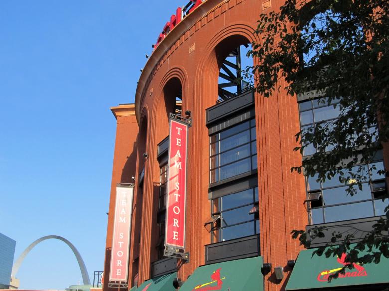 Free stock image of Busch Stadium created by Pixabay