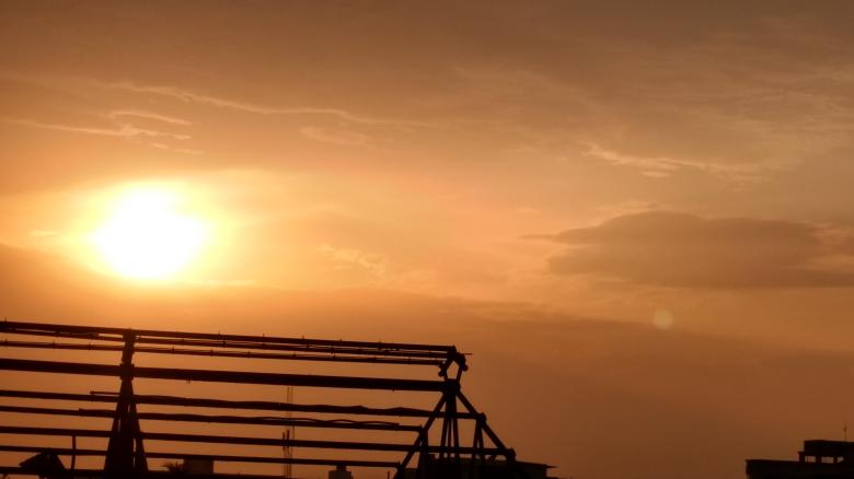 Free stock image of Orange evening created by k sangeeta