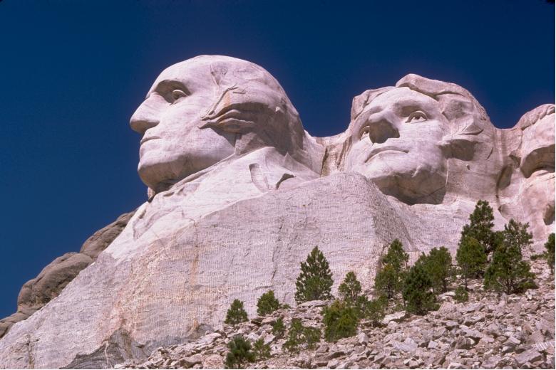 Free stock image of Mount Rushmore created by Pixabay