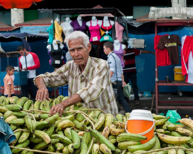 Free stock image of Fruit Seller created by Pixabay