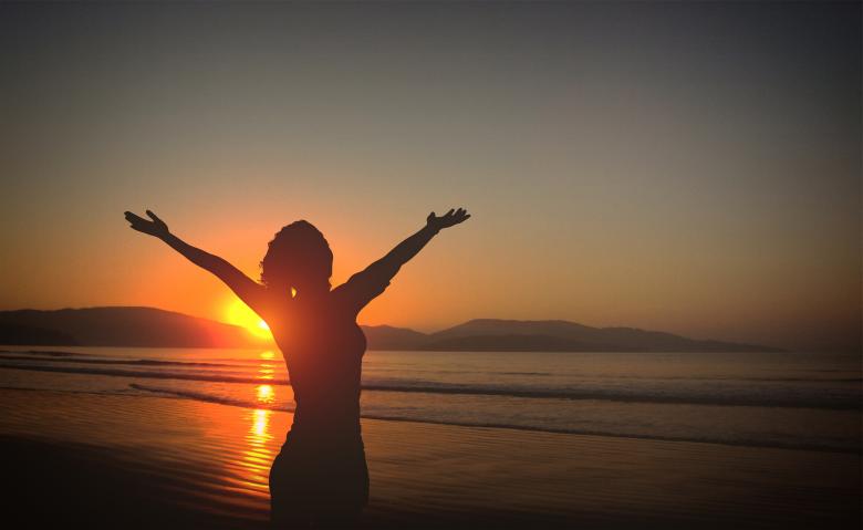 Free stock image of Young Woman on the Beach created by Jack Moreh