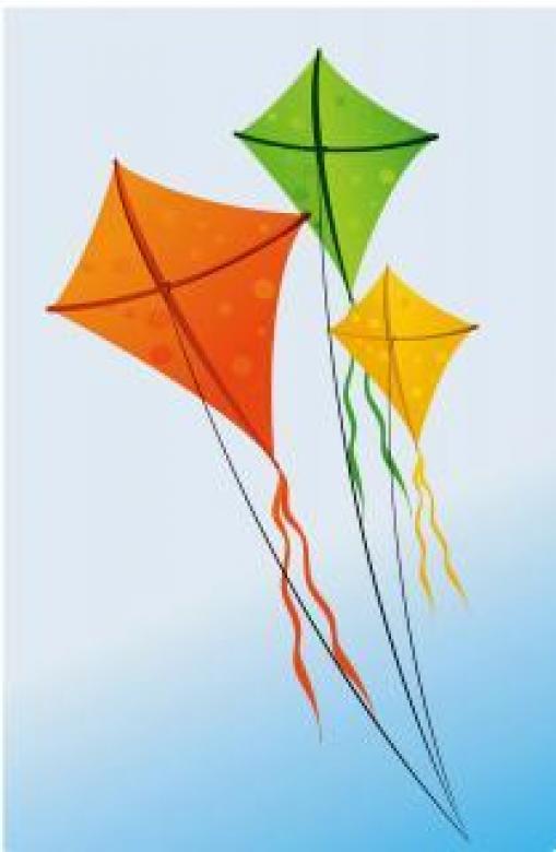 Free stock image of Kites Illustration created by maa illustrations