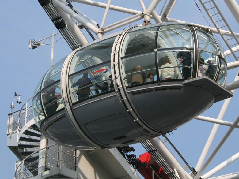 Free stock image of London Eye created by Pixabay