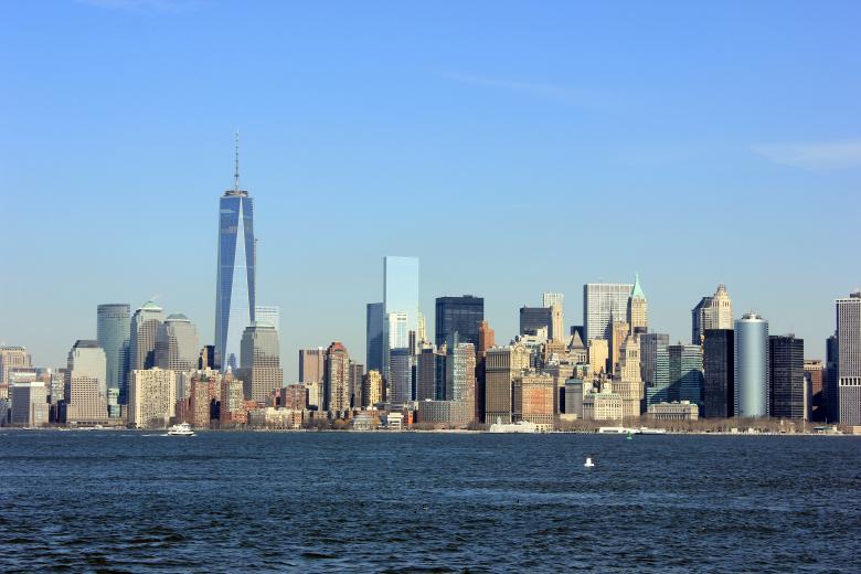 Free stock image of Manhattan City created by Pixabay