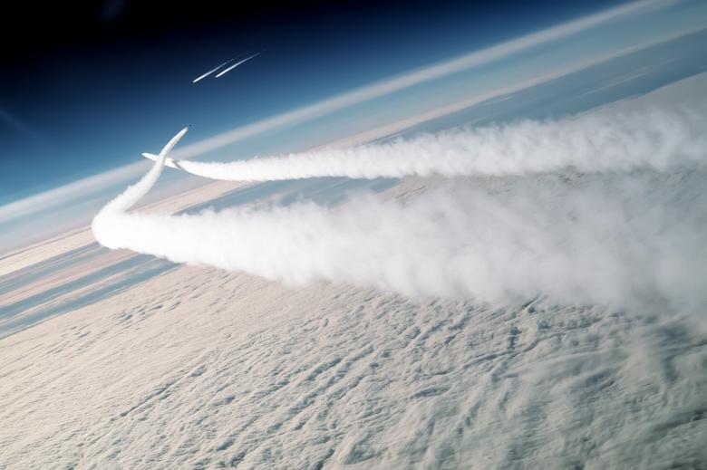 Free stock image of Military Jets in the Sky created by Pixabay