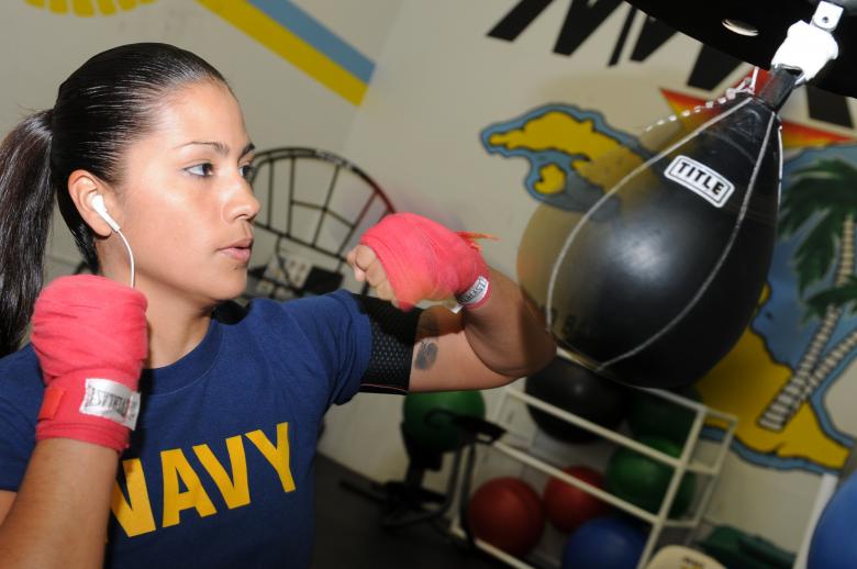 Free stock image of Training with the Punching Bag created by Pixabay