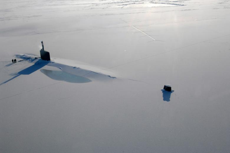 Free stock image of Frozen Submarine created by Pixabay