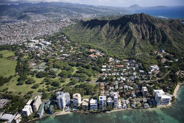 Free stock image of Waikiki Beach created by Pixabay