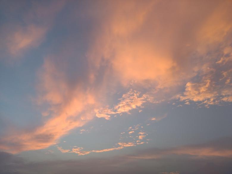 Free stock image of Clouds at Sunset created by k sangeeta