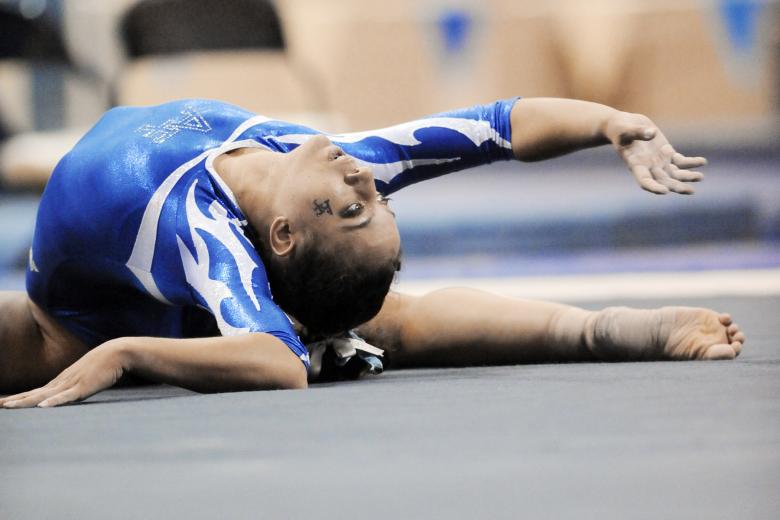 Free stock image of Gymnast created by Pixabay