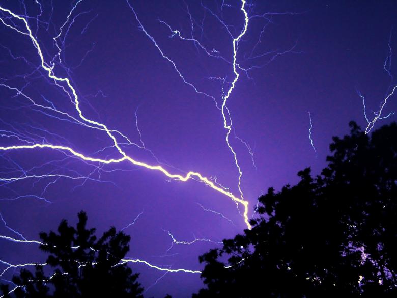 Free stock image of Lightning created by Pixabay