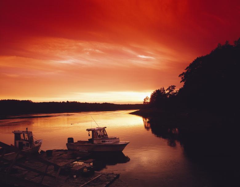 Free stock image of Sunset created by Pixabay