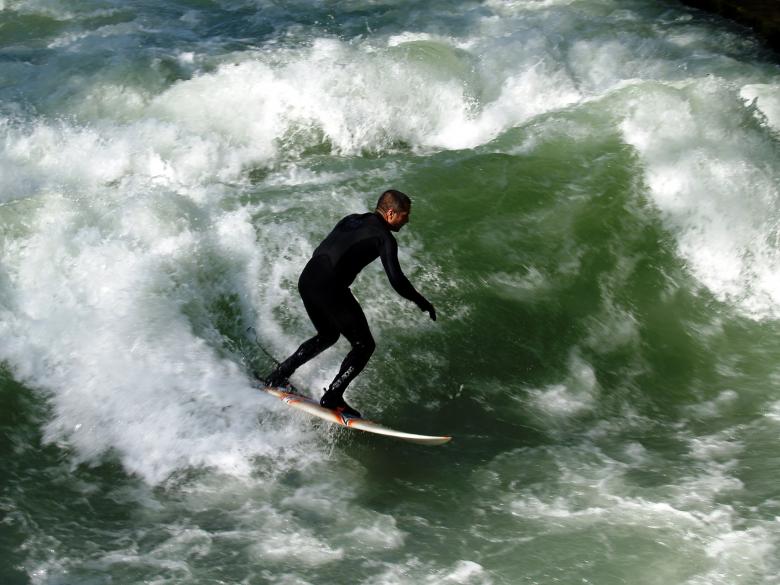 Free stock image of Water Surfing created by Pixabay