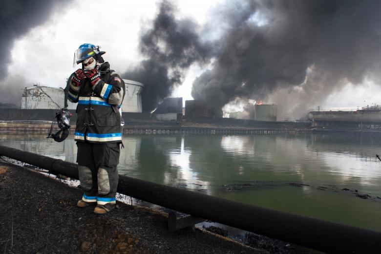 Free stock image of Firefighter on Work created by Pixabay