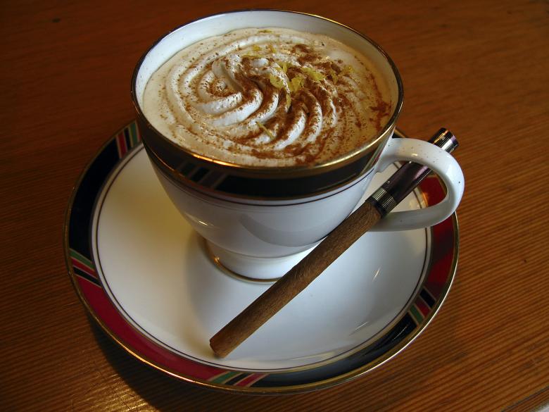Free stock image of Cup of Cappuccino created by Pixabay