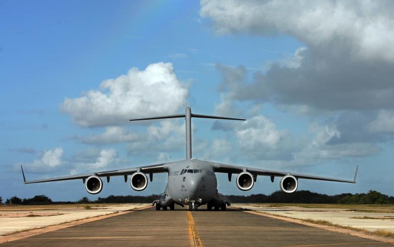 Free stock image of Cargo Plane Landing created by Pixabay