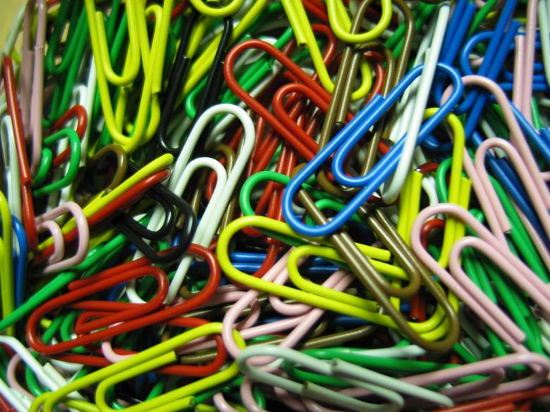 Free stock image of Paper Clips created by Pixabay