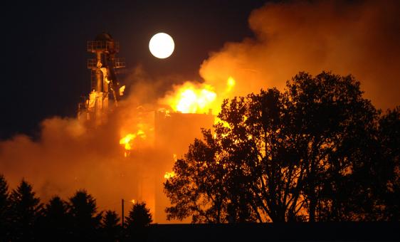 Free Stock Photo of On Fire