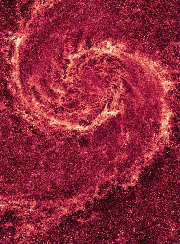 Free stock image of Red Galaxy created by Pixabay