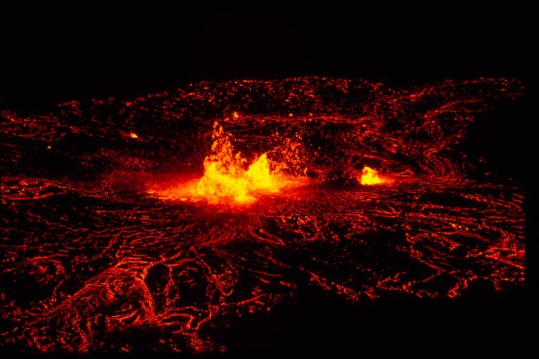 Free stock image of Molten Lava created by Pixabay