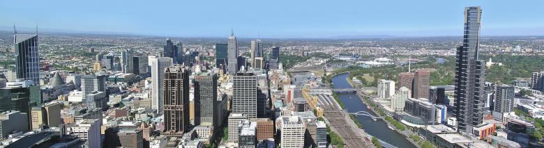 Free stock image of Melbourne Panorama created by Pixabay