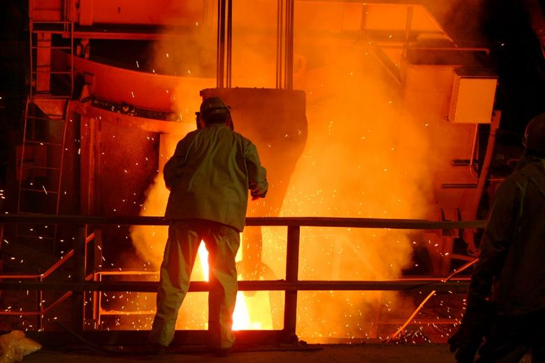 Free stock image of Steel Mill created by Pixabay