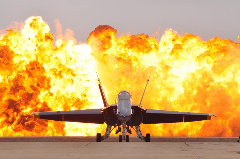 Free stock image of Air Show created by Pixabay
