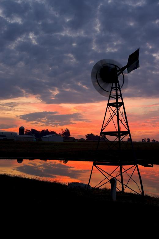 Free stock image of Windmill created by Pixabay